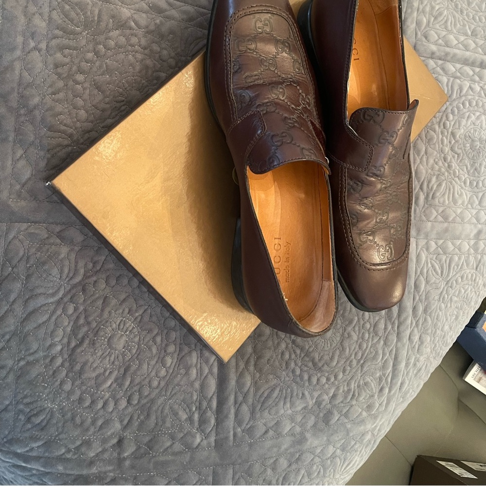 Gucci shoes in brown for men